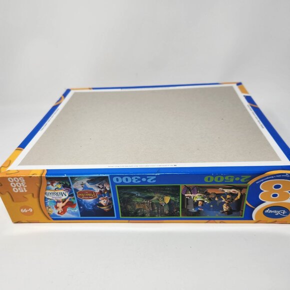 Mega Puzzles Disney 8 Puzzle Set With Toy Story, Pinocchio, Snow White, Little M - Picture 8 of 11